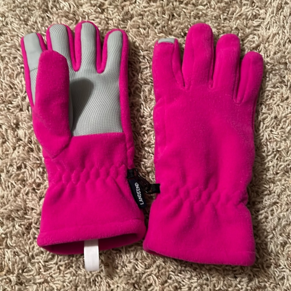 Lands End - Girls Gloves - Size L